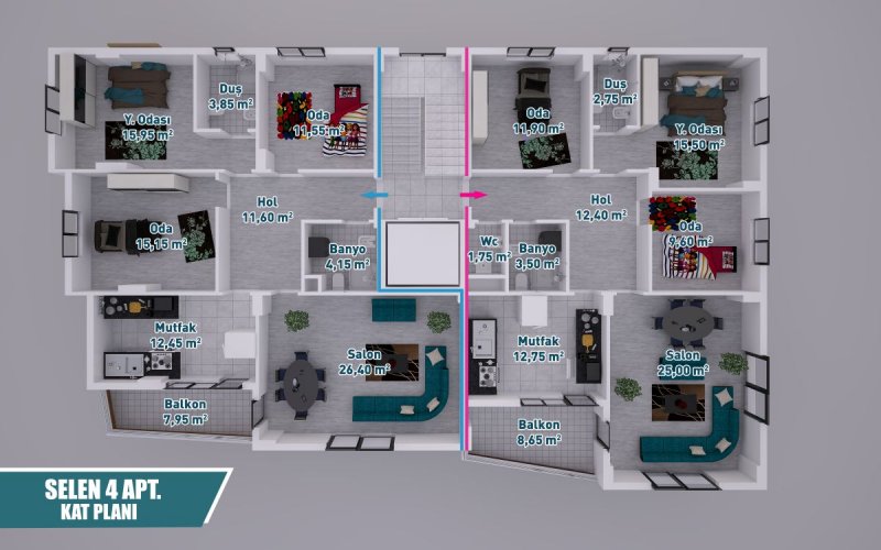Selen 4 Apartmanı